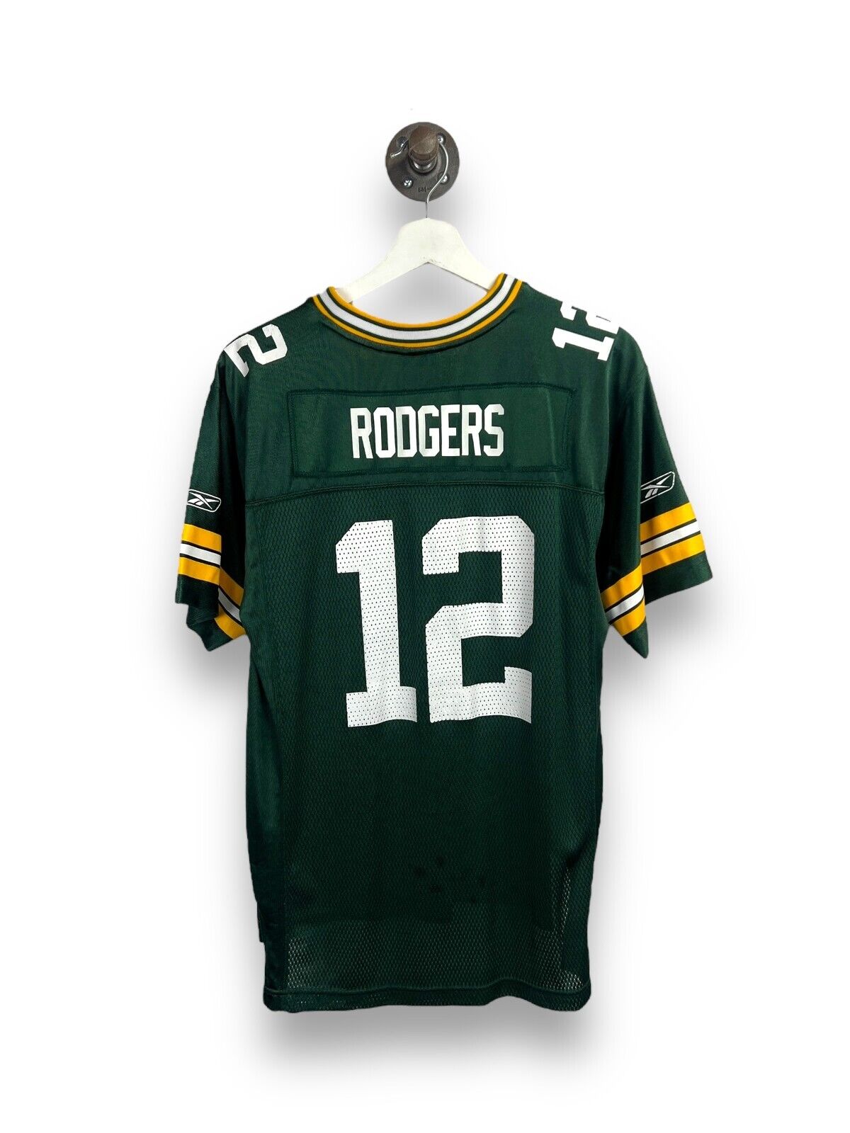 Aaron Rodgers #12 Green Bay Packers NFL Reebok Football Jersey Size XL YOUTH