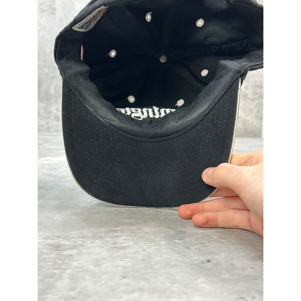 Vintage Remington Racing Embroidered Spellout Strapback Hat OSFA
