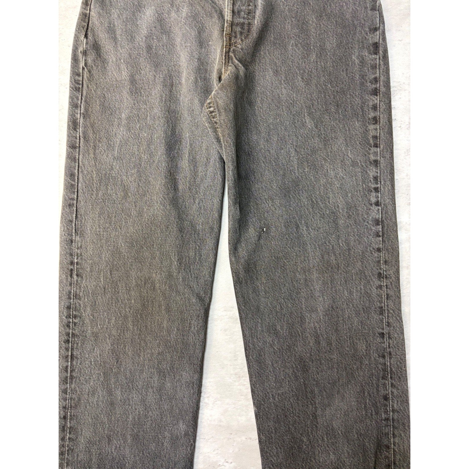 Vintage 90s Levis XX 701 Red Tab Black Wash Denim Pants Size 28