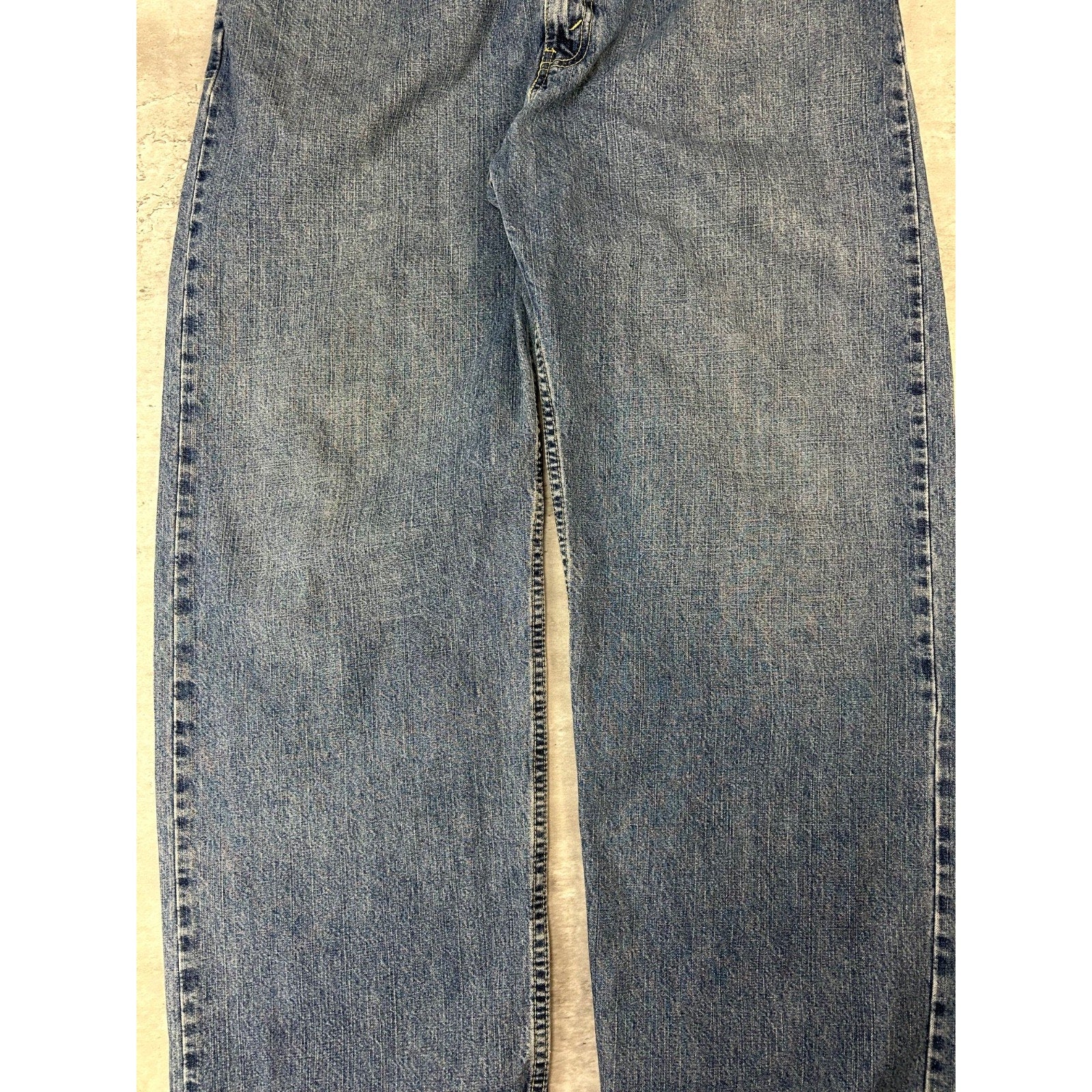 Vintage 2000s Levis Silvertab Loose Fit Dark Wash Denim Pants Size 39