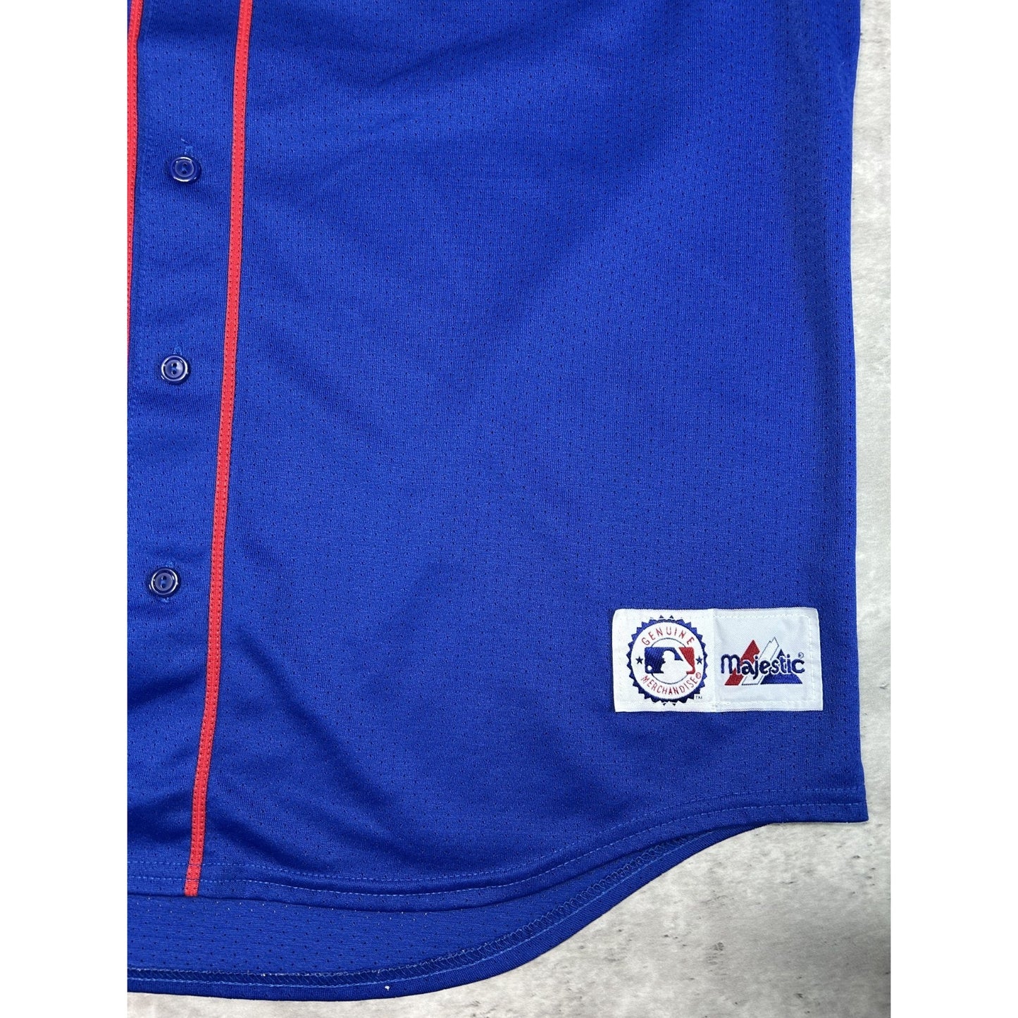 Vintage Sammy Sosa #21 Chicago Cubs MLB Stitched Majestic Jersey Size 2XL Blue