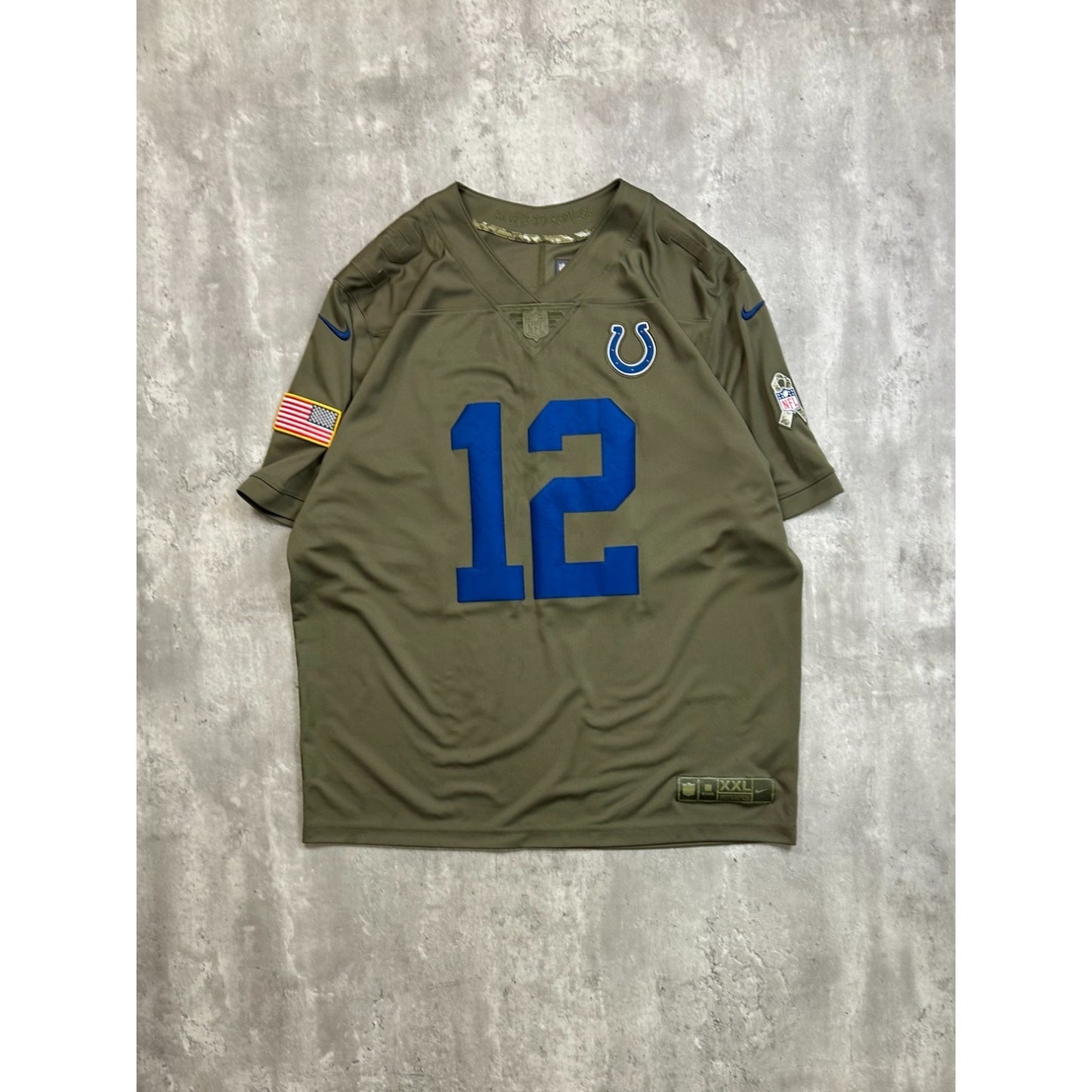 Vintage Andrew Luck #12 Indianapolis Colts NFL Nike Football Jersey Size XXL