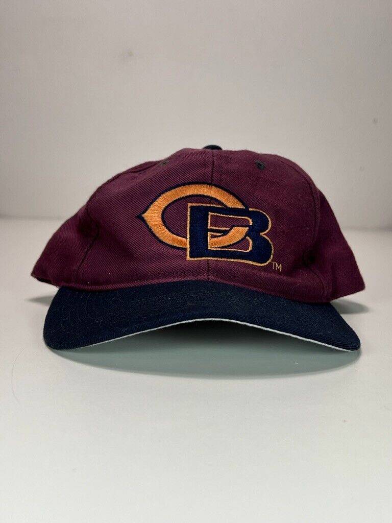 Vintage 90s Chicago Bears NFL Embroidered Logo Snapback Hat OSFA