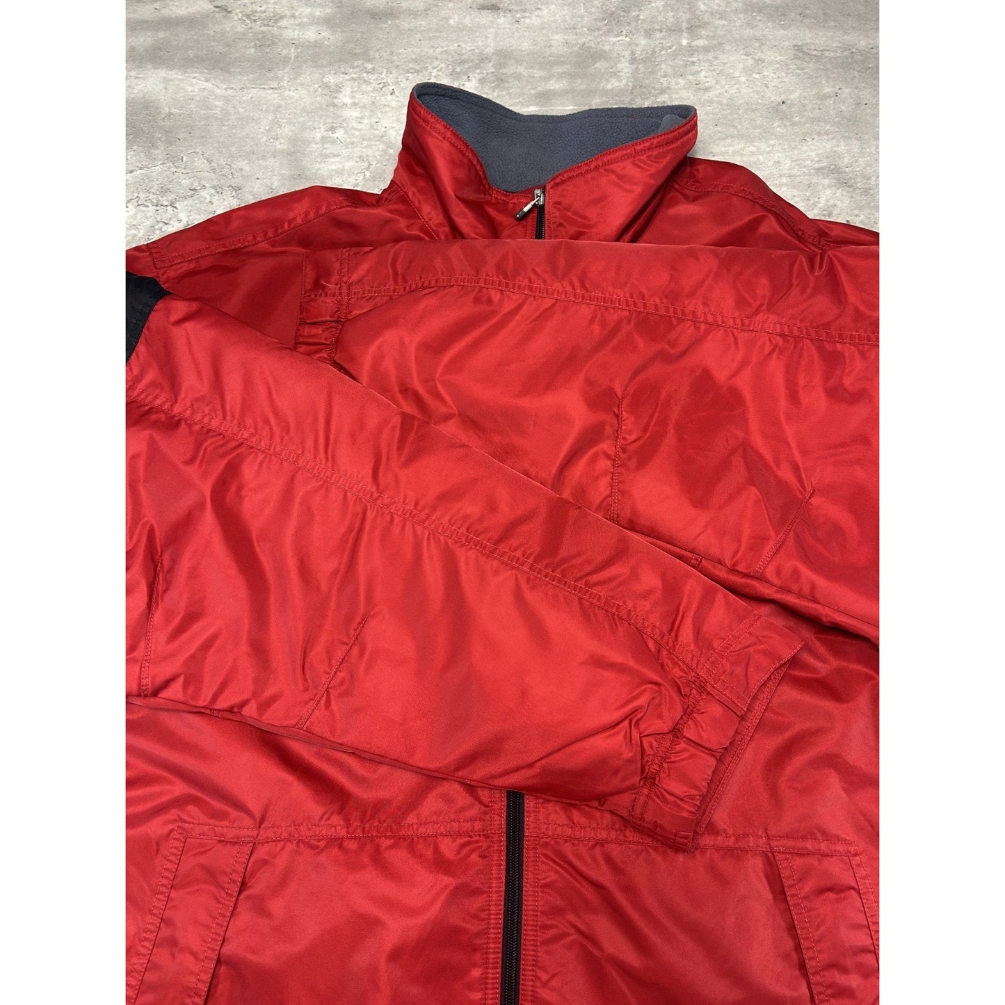 Vintage 2000s Nike Embroidered Swoosh Insulated Full Zip Jacket Size XXL