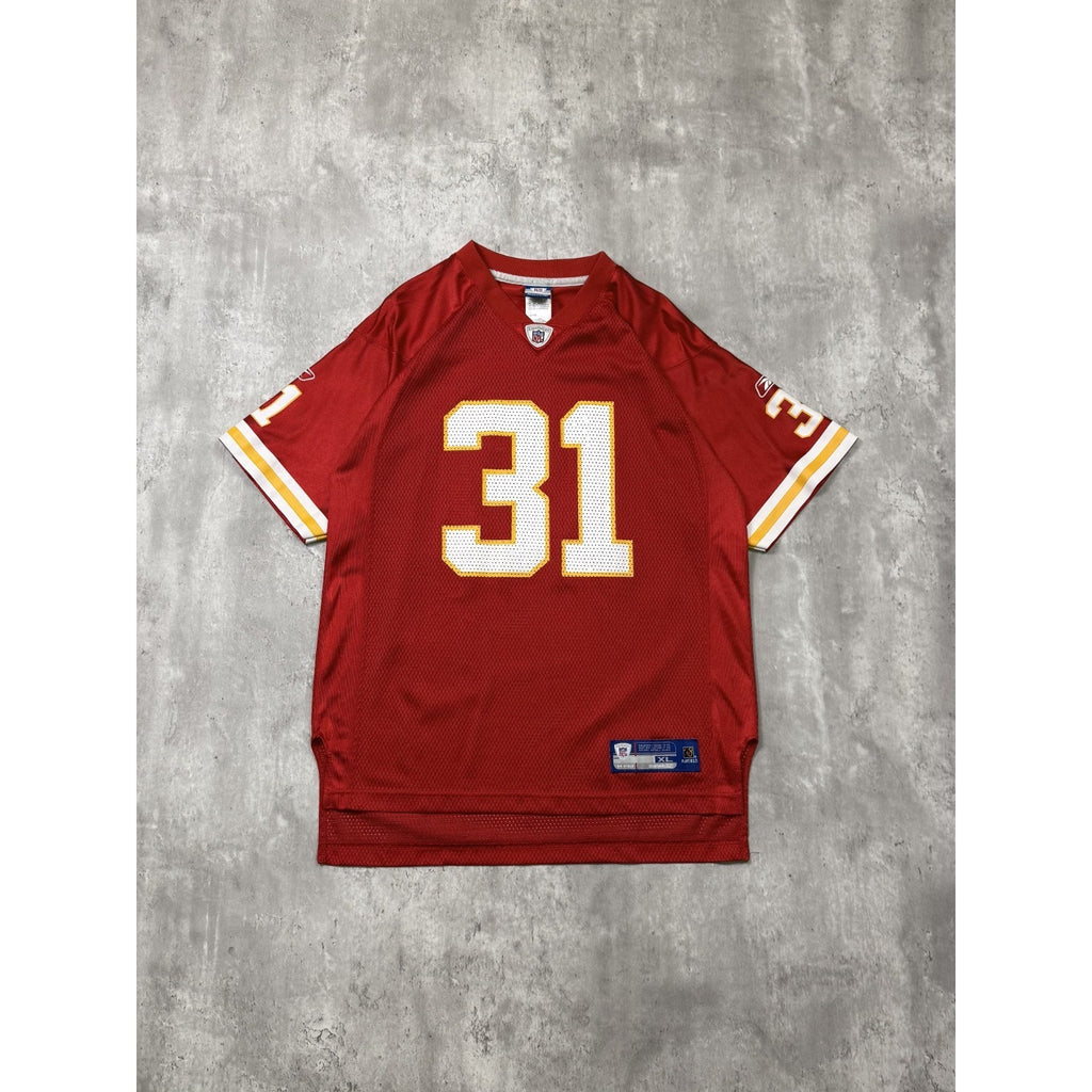 Vintage Priest Holmes #31 Kansas City Chiefs NFL Reebok Jersey Size XL YOUTH