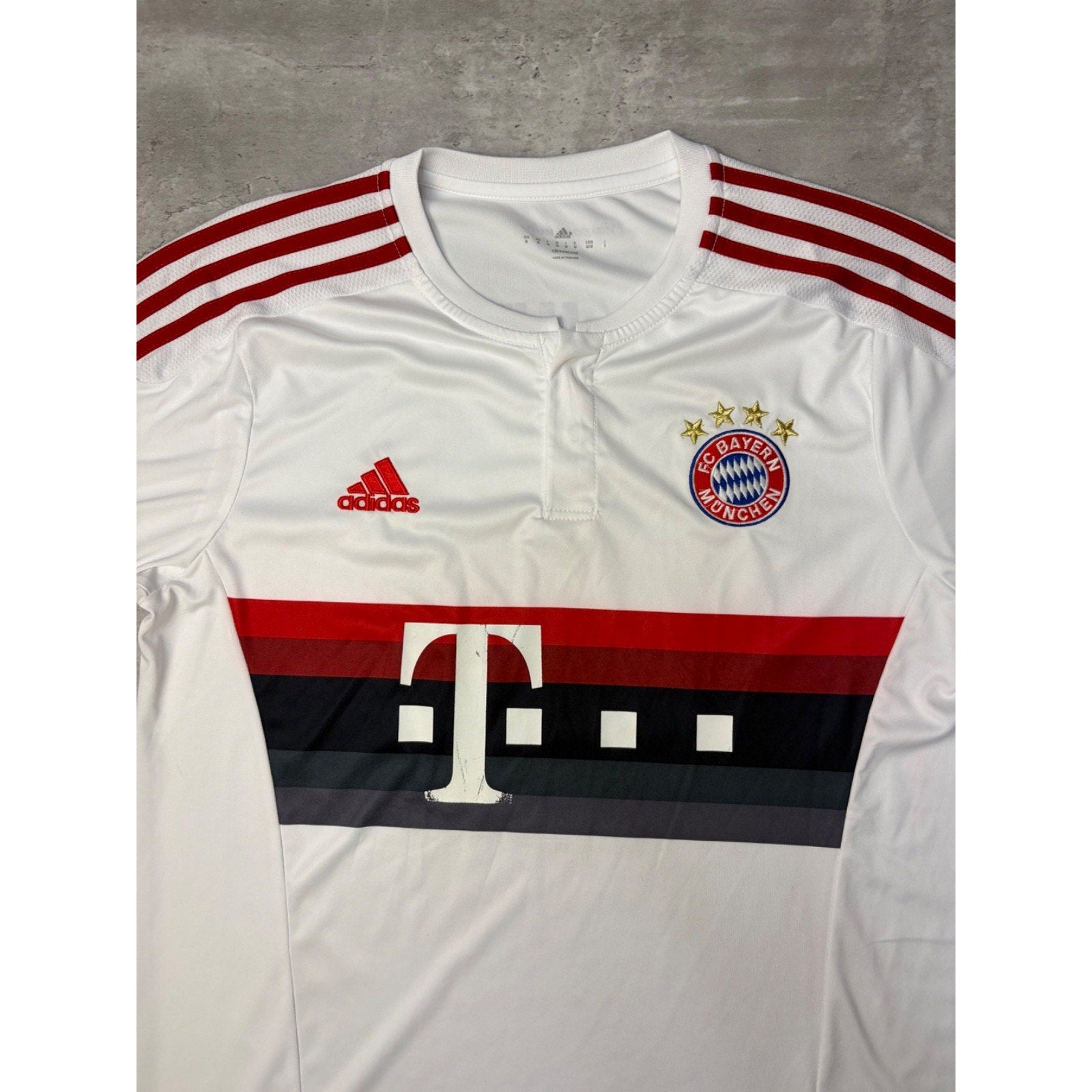 Vintage Arjen Robben #10 FC Bayern Munchen Adidas Soccer Jersey Size Medium