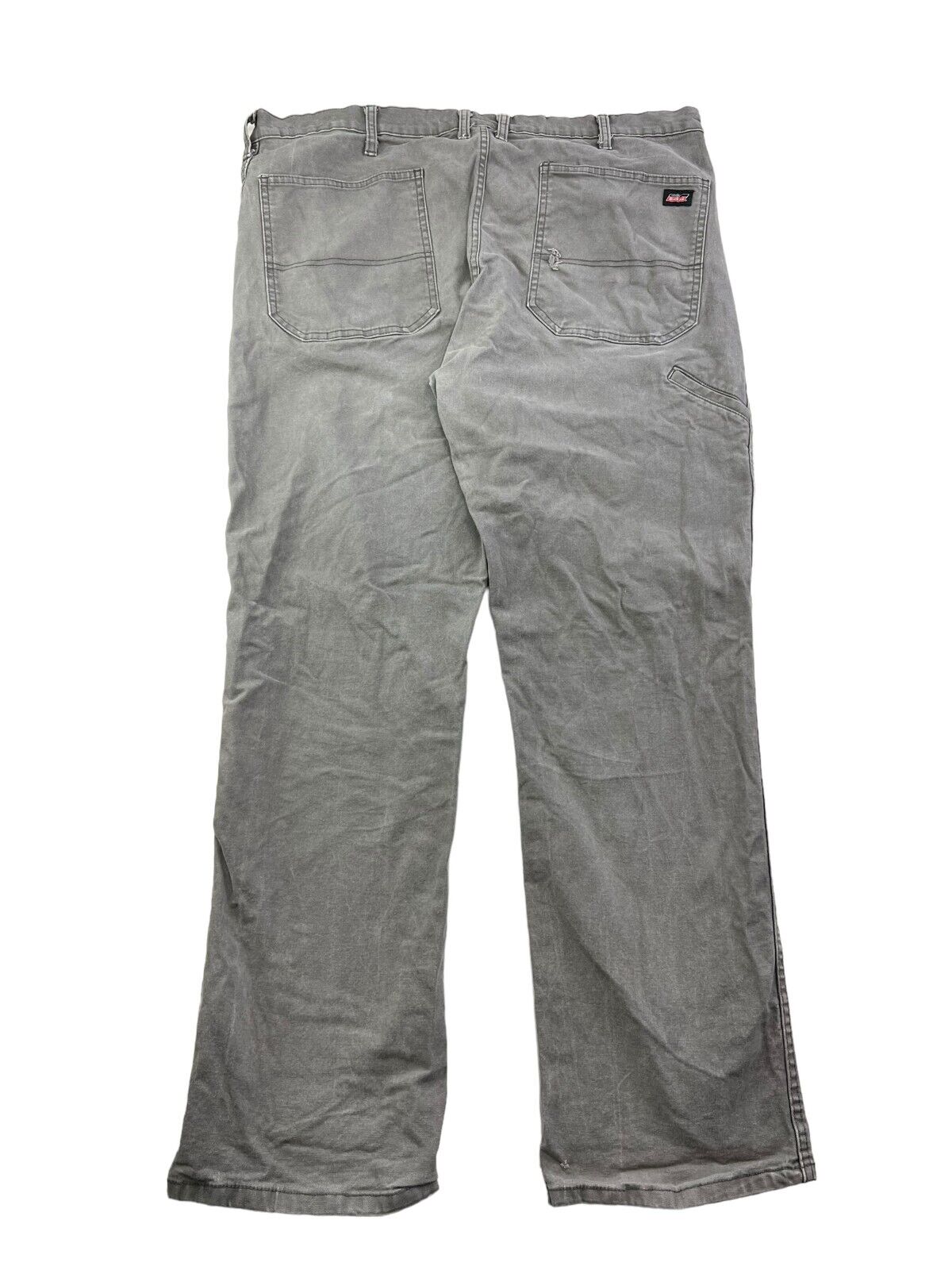 Dickies Canvas Workwear Relaxed Fit Carpenter Pants Size 40 Gray