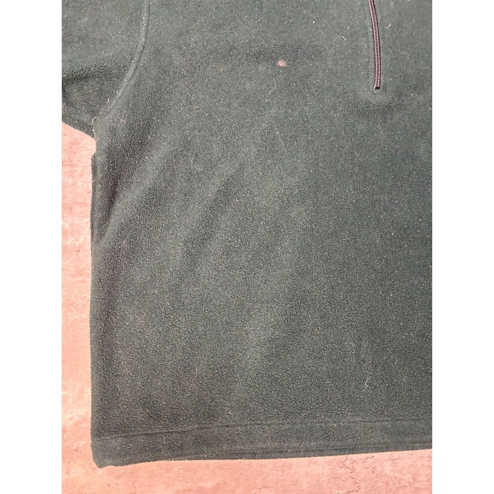 Vintage Woolrich 90s Earth Tone 1/2 Zip Pullover Fleece Sweatshirt Size XLT