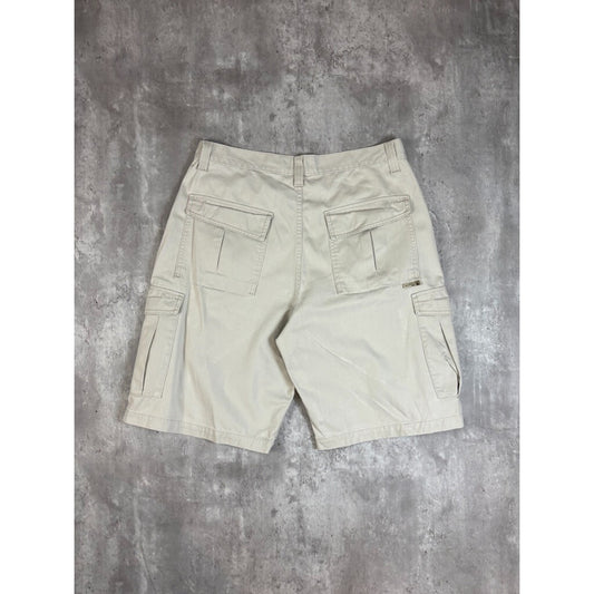 Vintage 2000s Levi's Silver Tab Cargo Shorts Size 36 Beige