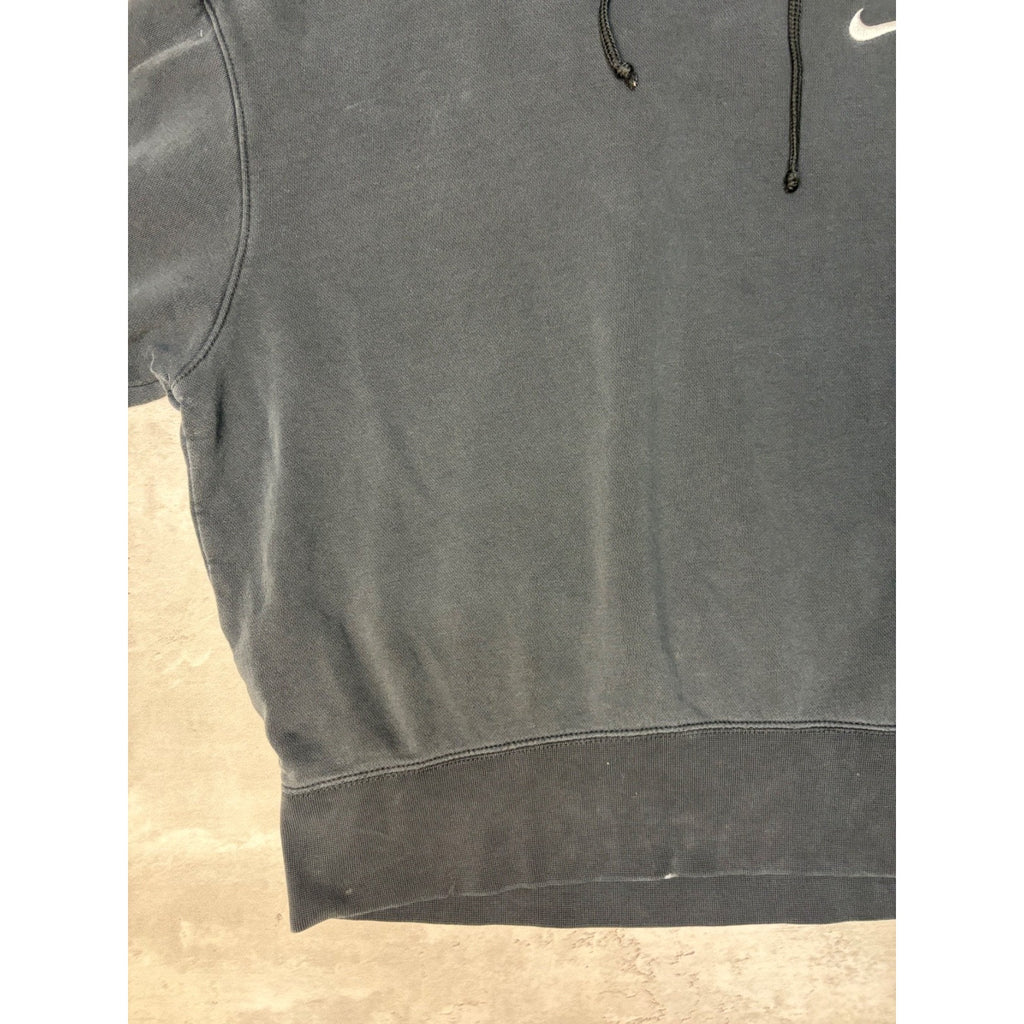 Vintage Nike Embroidered Swoosh Pullover Hooded Sweatshirt Size Small