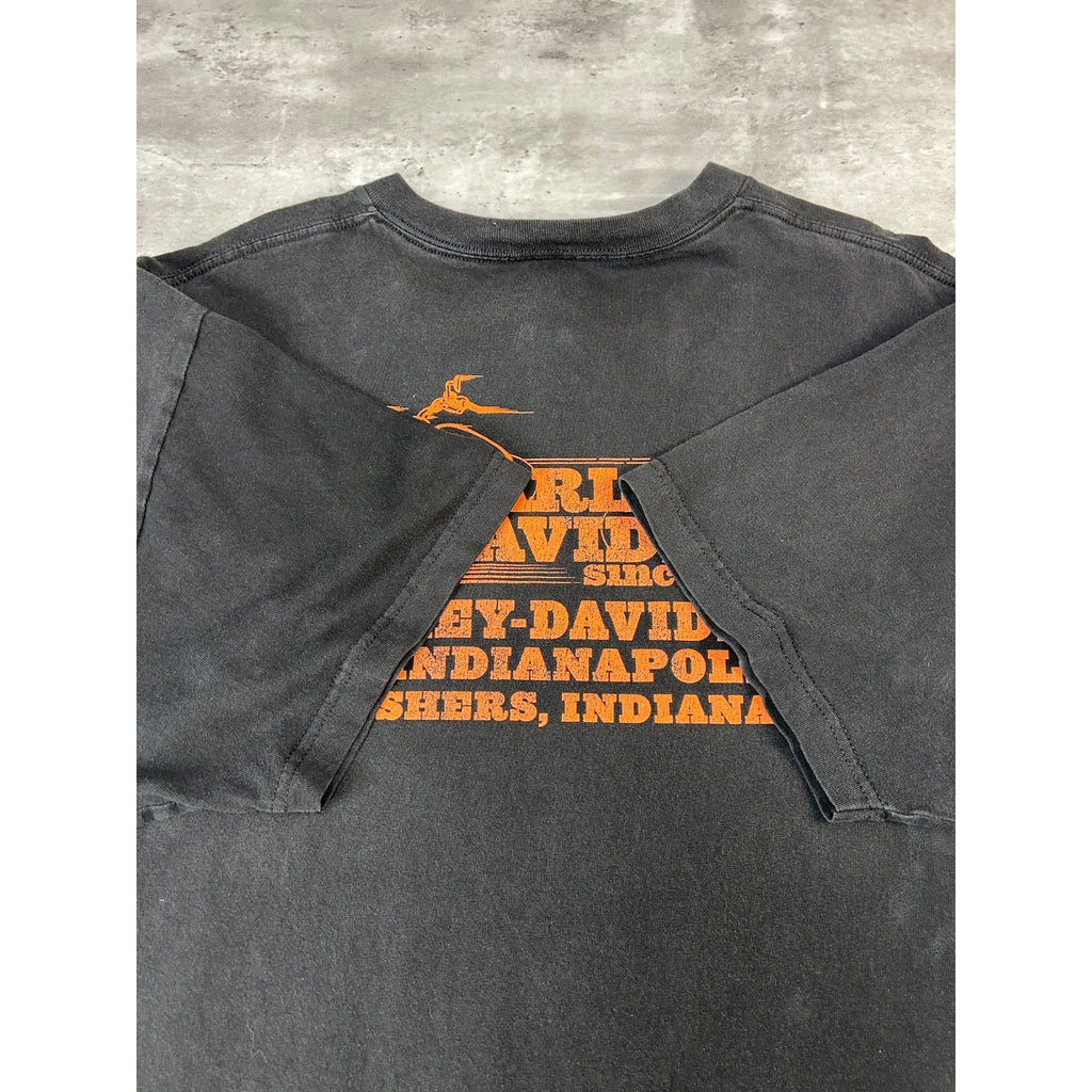 Harley Davidson Motorcycles Classic Logo Graphic T-Shirt Size 2XL