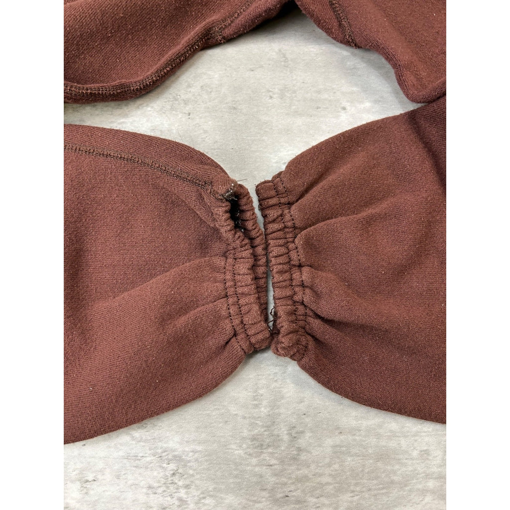 Vintage 90s Cleveland Browns NFL Graphic Spellout Sweat Pants Size Medium