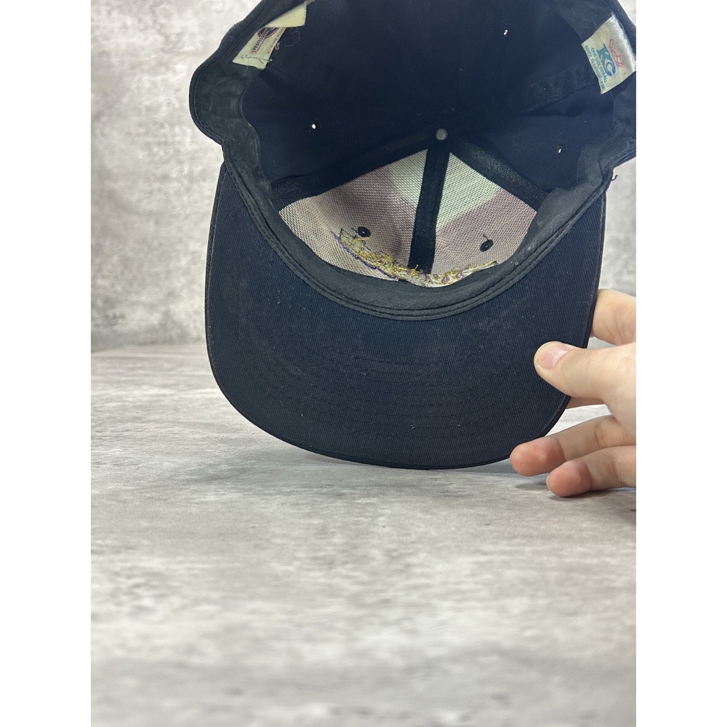 Vintage 90s Louisville Riverbats MiLB Embroidered Spellout Snapback Hat OSFA