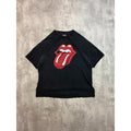 Vintage Rolling Stones Rock Music Classic Logo Graphic Band T-Shirt Size XL