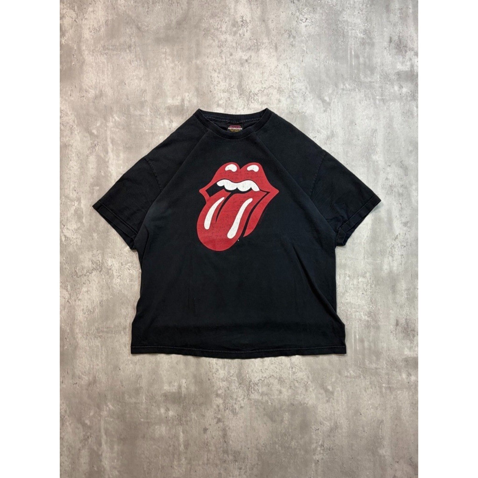 Vintage Rolling Stones Rock Music Classic Logo Graphic Band T-Shirt Size XL