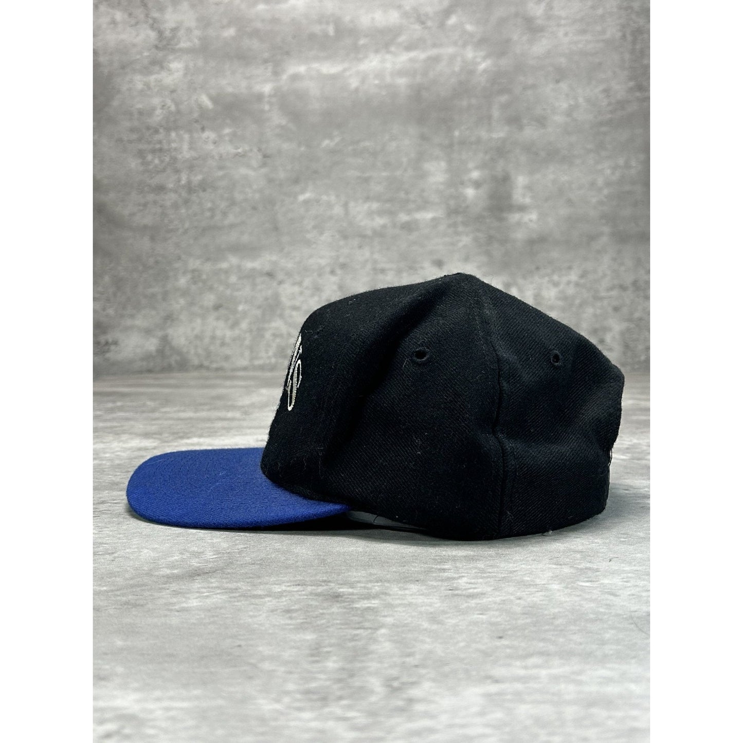 VTG 90s Detroit Lions NFL Embroidered Spellout Logo Football Snapback Hat OSFA