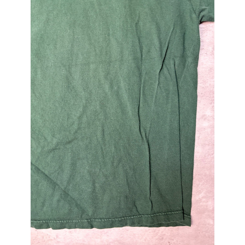 Vintage 1995 Green Bay Packers NFL Helmet Graphic Football T-Shirt Size Large