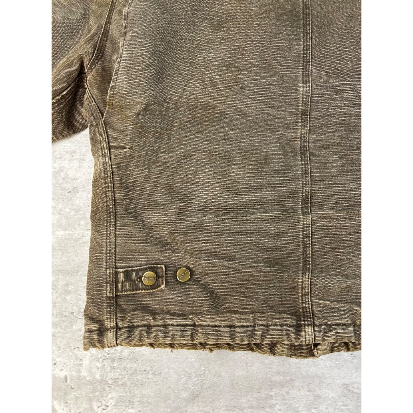 Vintage Carhartt Insulated Canvas Cropped Arctic Jacket Size Medium