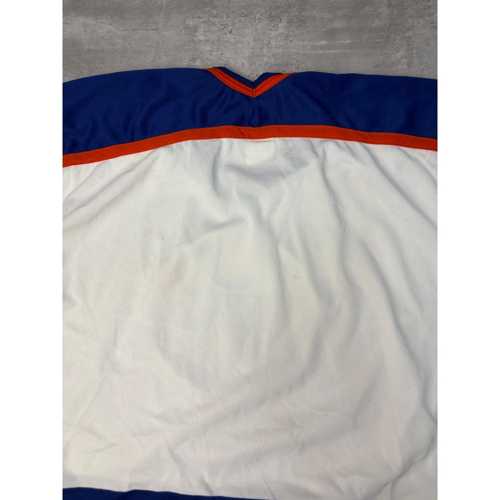 Vintage 1988 Edmonton Oilers NHL CCM Maska Hockey Jersey Size XL