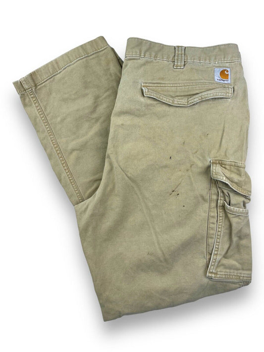 Carhartt Workwear Cargo Tactical Style Relaxed Fit Pants Size 38W Beige