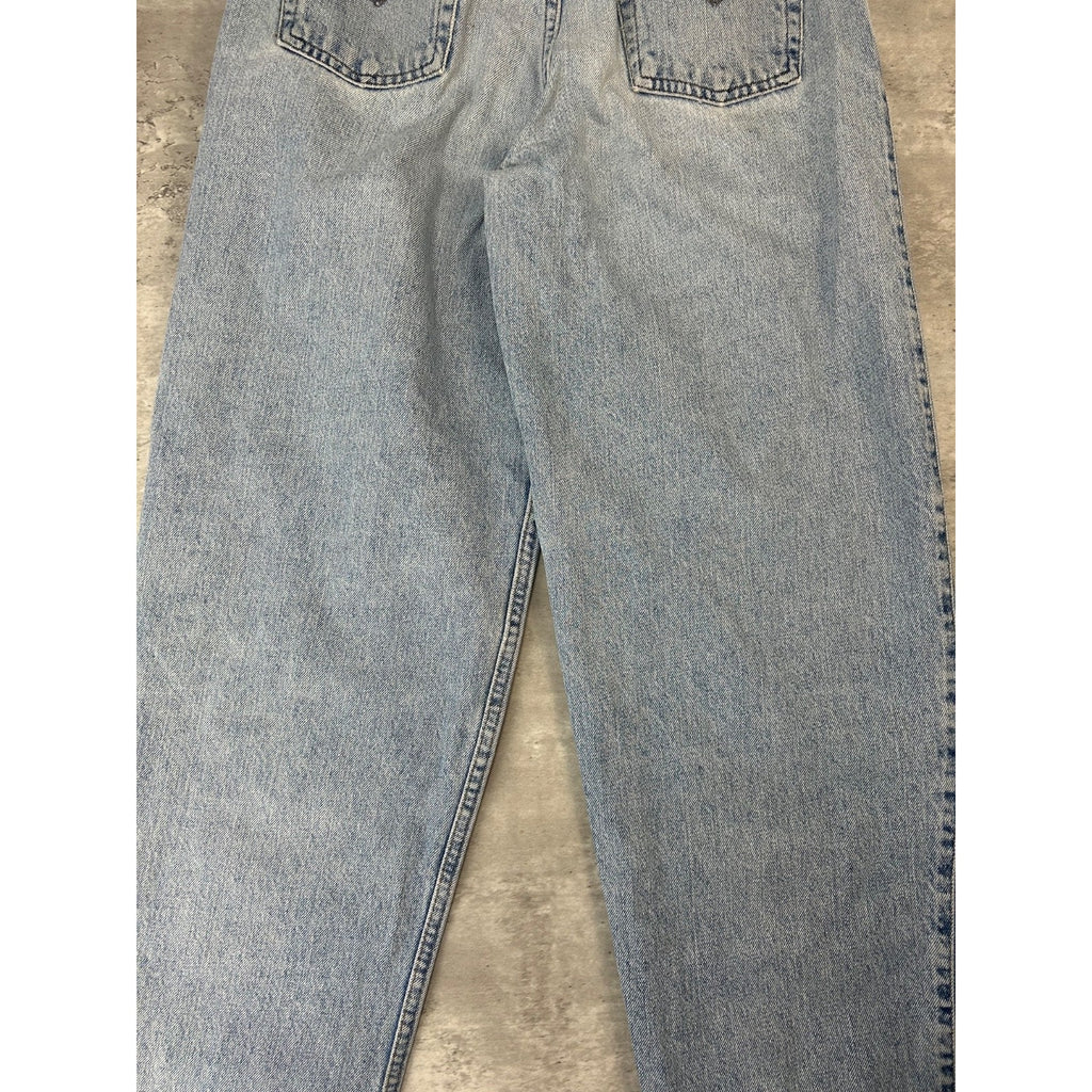 Vintage Levi's Silvertab Light Wash Denim Baggy Fit Pants Size 30