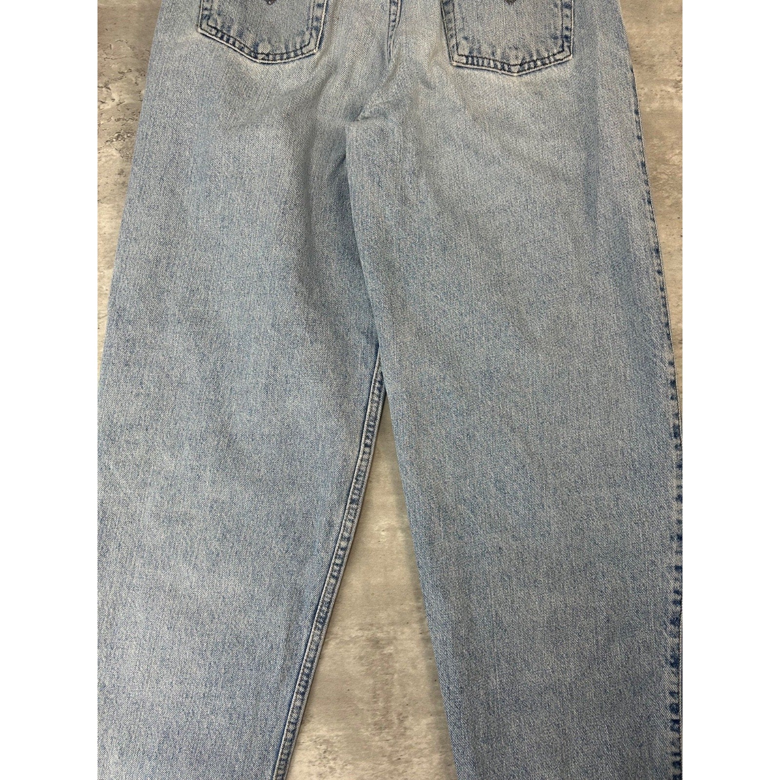 Vintage Levi's Silvertab Light Wash Denim Baggy Fit Pants Size 30