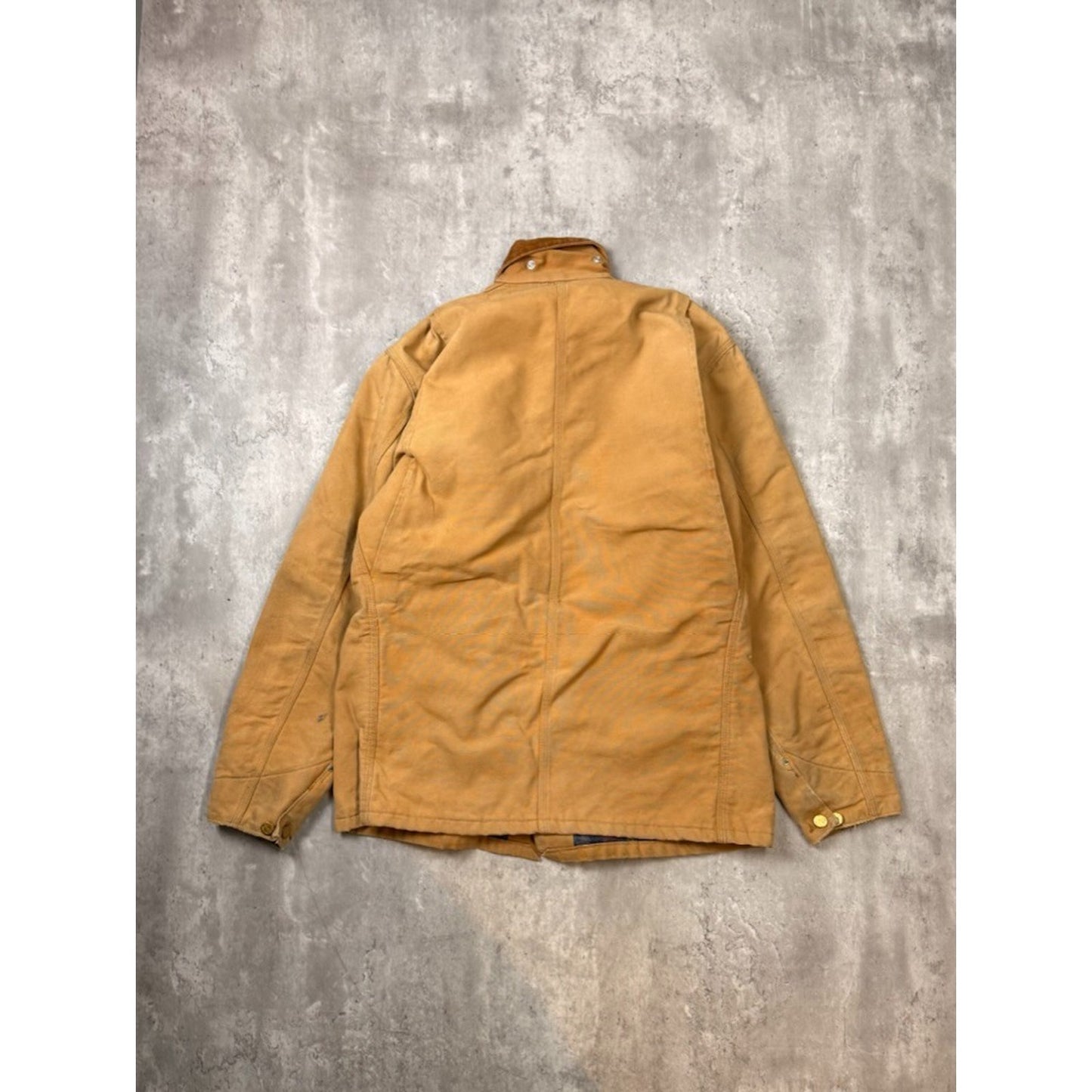 Vintage 1989 Carhartt Blanket Lined 100th Anni Canvas Workwear Chore Jacket XL