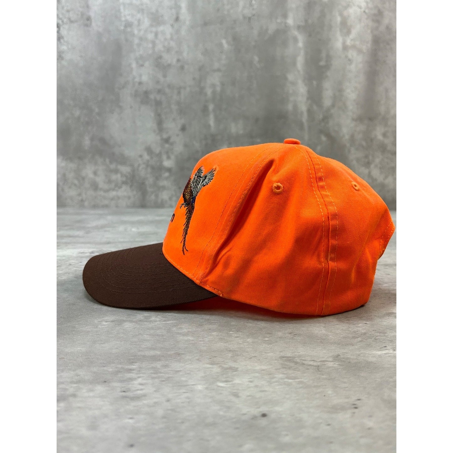 Vintage 90s Breukelmans Cock Connection Embroidered Spellout Snapback Hat OSFA
