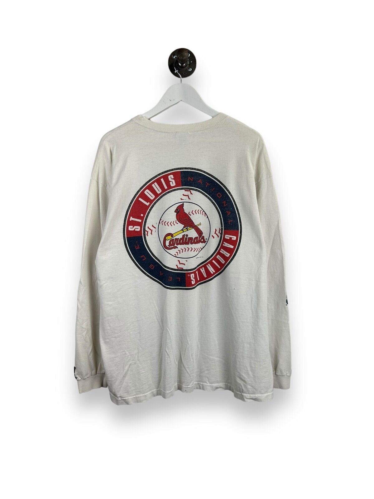 Vintage 1997 St Louis Cardinals MLB Starter Graphic Long Sleeve Size XL 90s