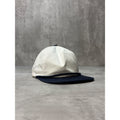Vintage 90s Two Tone Blank Snapback Hat OSFA