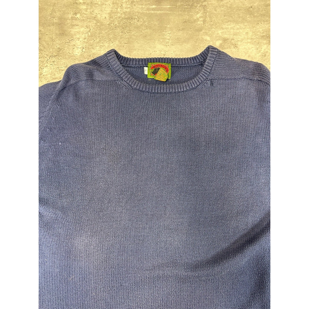 Vintage 90s Boston Traders Pullover Ribbed Knit Sweater Size Large