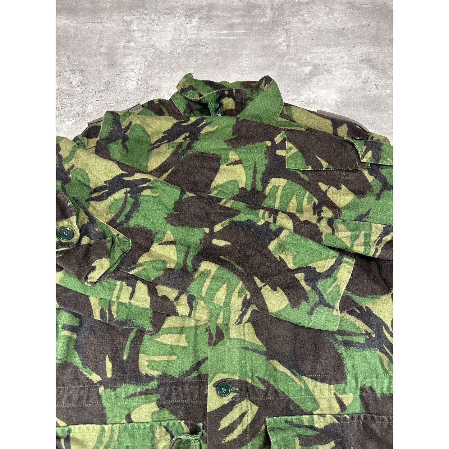 Vintage 1980s British Military DPM Camo Smock Jacket Size