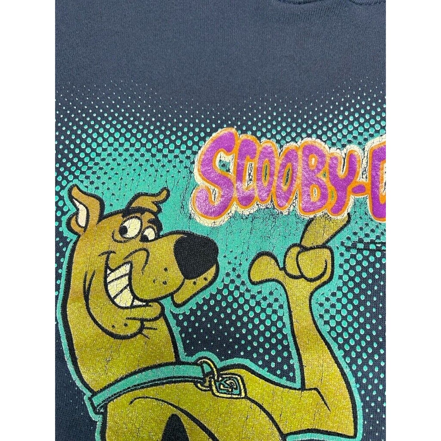 Vintage 1997 Scooby Doo Cartoon Promo Big Graphic Sweatshirt Size XL