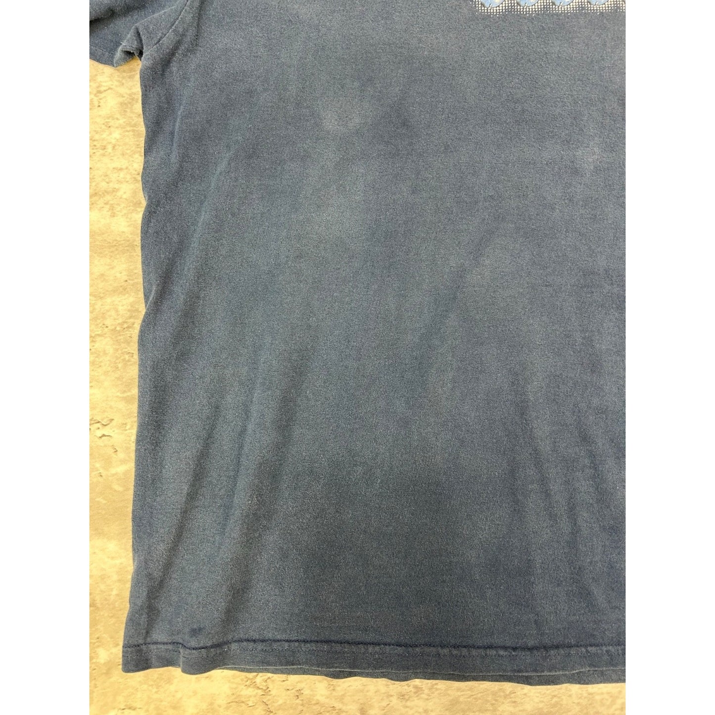 Vintage 2000s Nike Spellout Swoosh Long Sleeve T-Shirt Size XL Blue