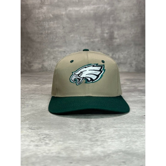 Vintage 90s Philadelphia Eagles NFL Embroidered Logo Football Snapback Hat OSFA