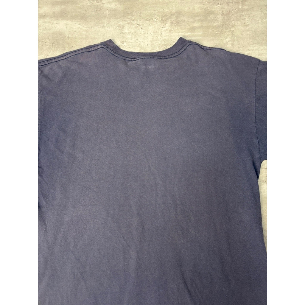 Vintage 90s Dallas Cowboys NFL Spellout Starter Graphic T-Shirt Size Large