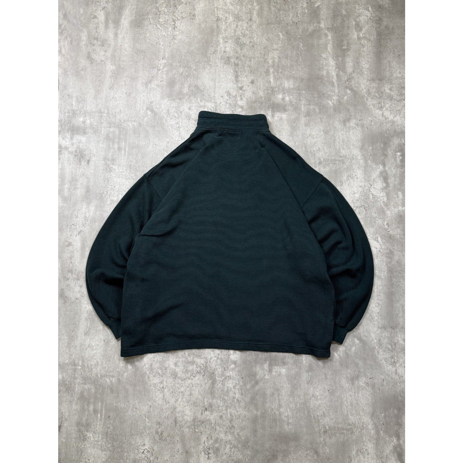 Vintage Green Bay Packers NFL Embroidered Logo 1/4 Zip Sweatshirt Size 2XL