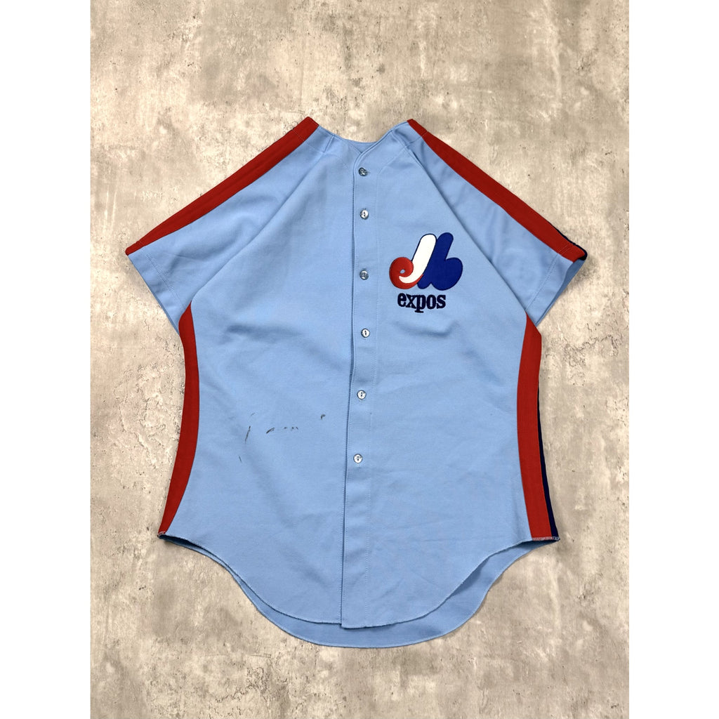 Vintage 80s/90s Montreal Expos MLB Stitched Maska Baseball Jersey Size XL