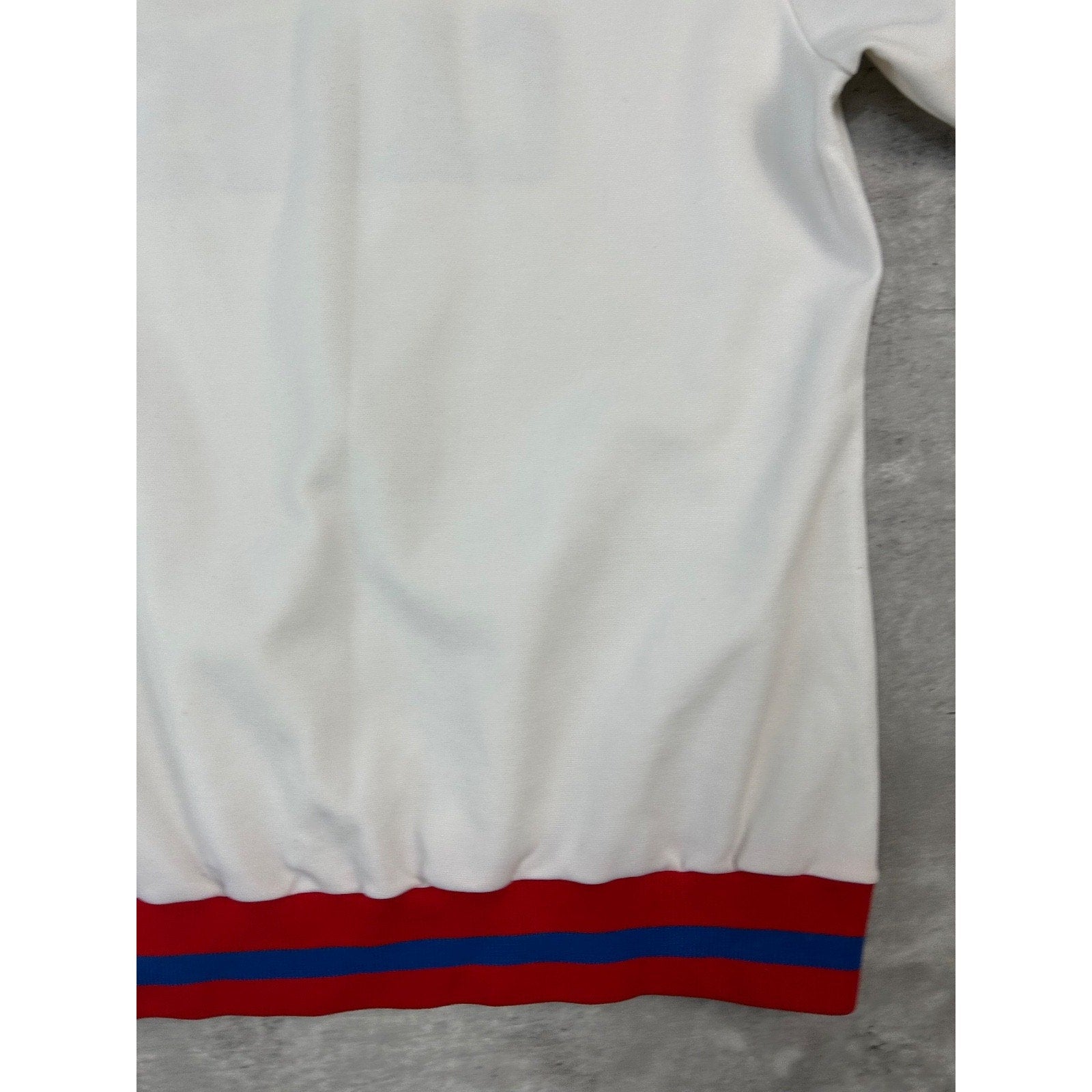 Vintage 80s Cards Graphic Spellout Pullover Jersey Size Small White