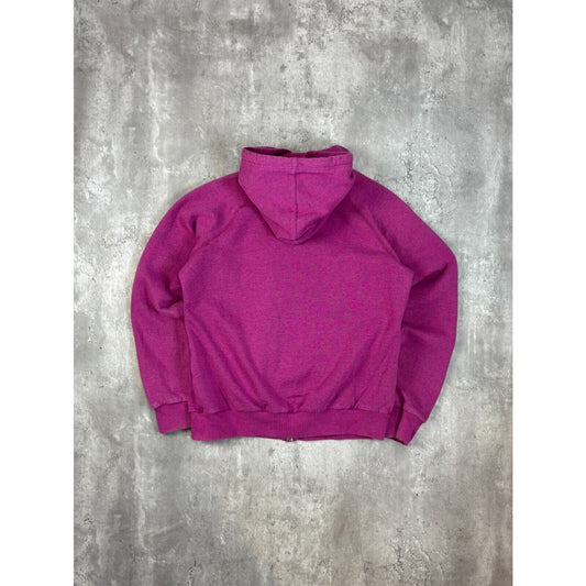 Vintage Womens Nike Embroidered Swoosh Full Zip Hooded Sweatshirt Size Large