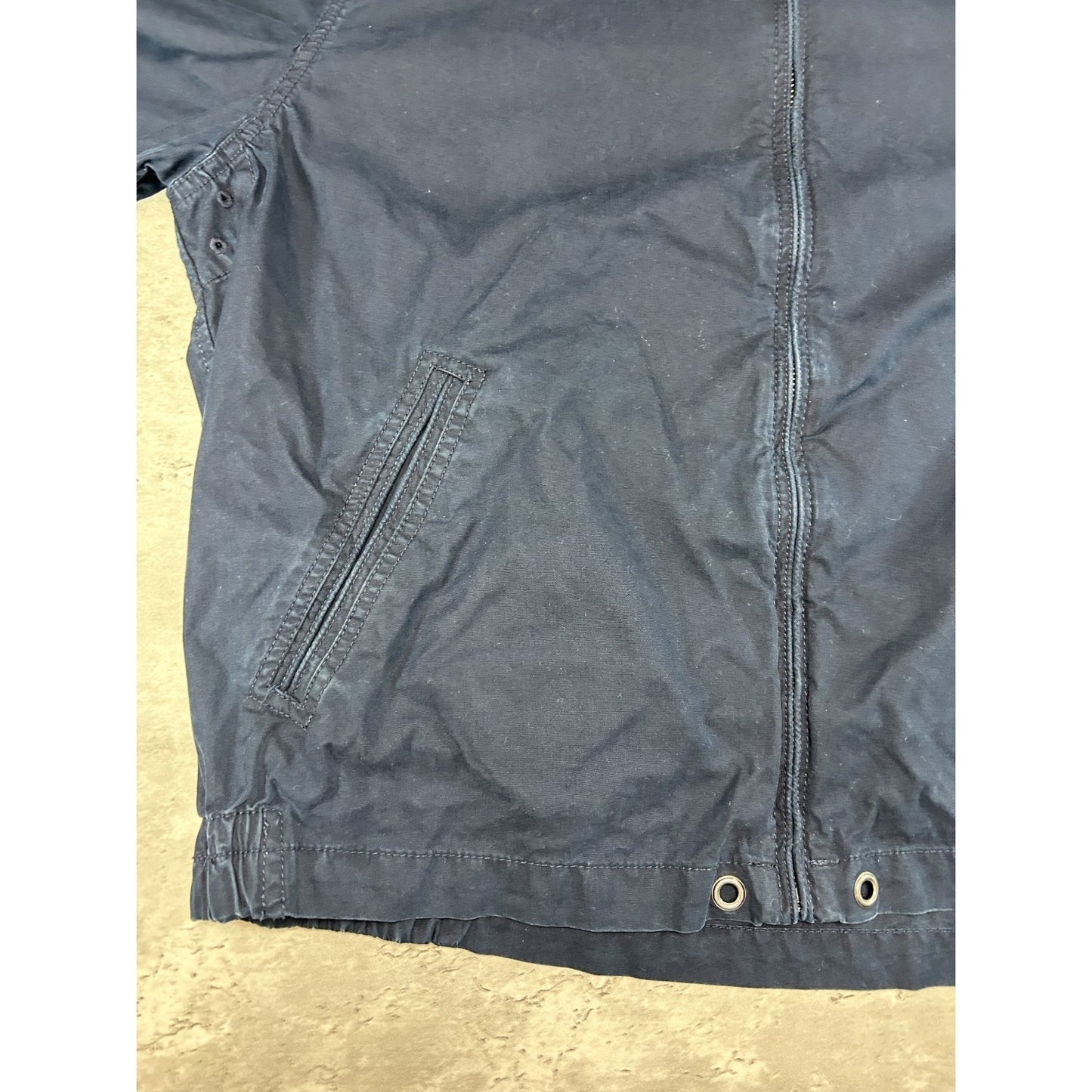 Vintage 90s Polo Ralph Lauren Embroidered Pony Full Zip Hooded Jacket Size XL