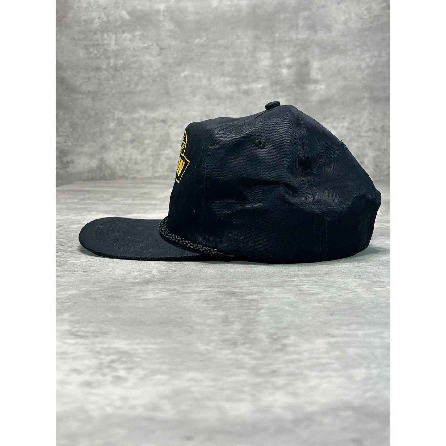 Vintage 80s Gibson Chevrolet Graphic Spellout Logo Snapback Hat OSFA