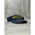 Vintage Ocean City Lifeguard Embroidered Spellout Strapback Visor OSFA