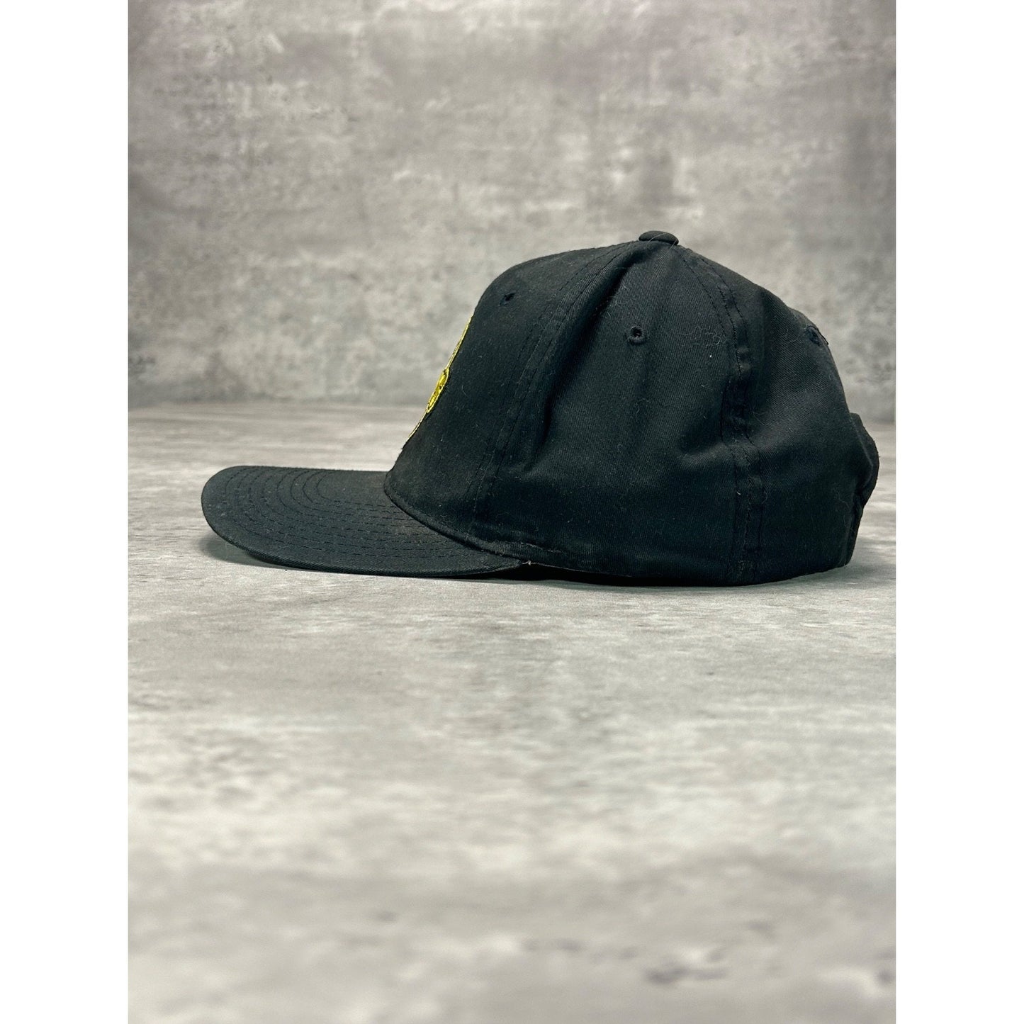 Vintage 90s Pittsburgh Steelers NFL Embroidered Spellout Snapback Hat OSFA