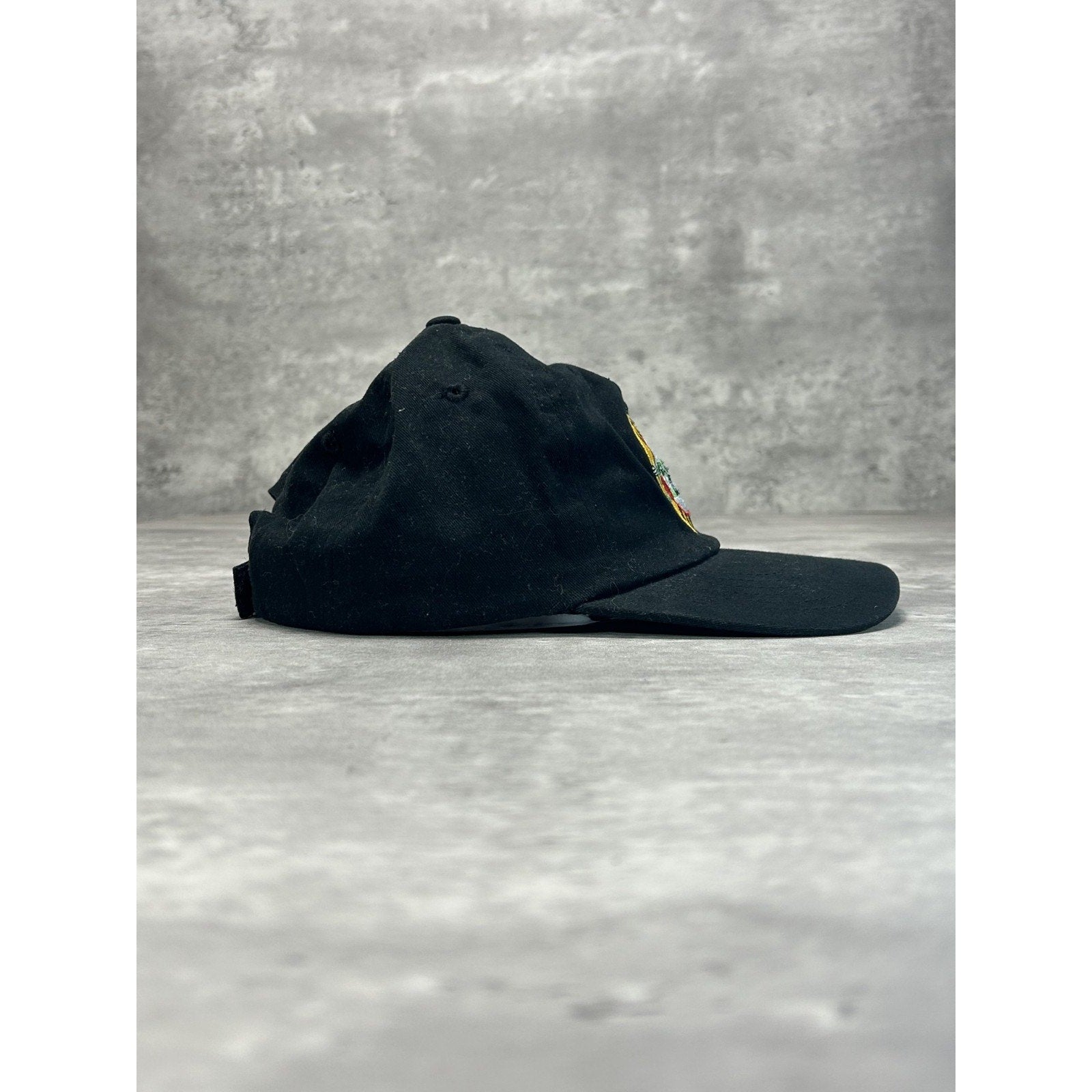 Vintage Guns And Roses Embroidered Logo Rock Music Strapback Hat OSFA