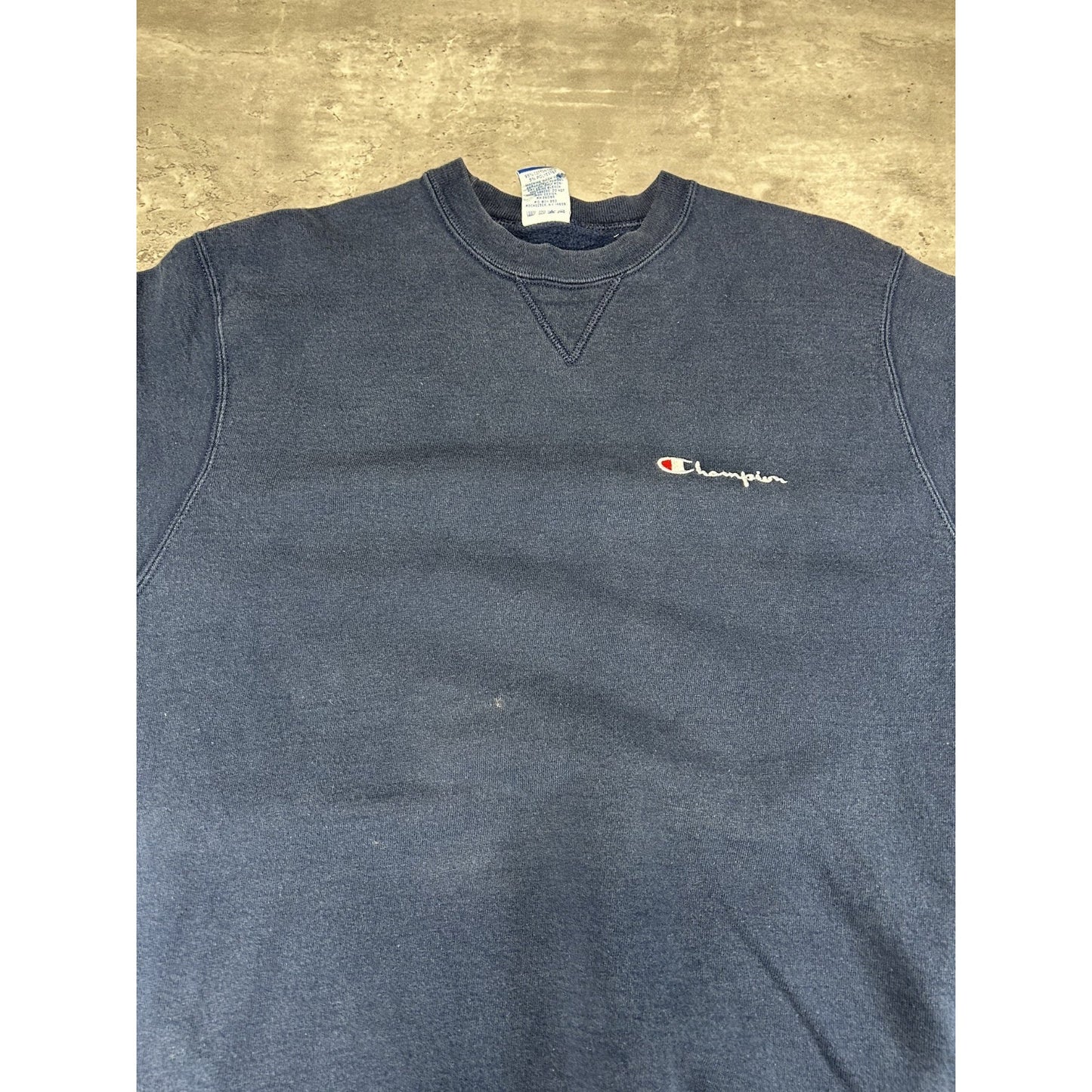 Vintage 90s Champion Embroidered Pullover Crewneck Sweatshirt Size XL