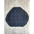 Vintage Nautica Embroidered Logo Checkered Knit Sweater Size XXL