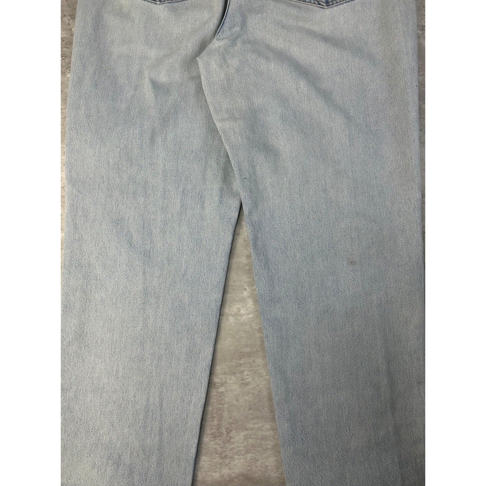 Vintage 90s Women's Levis 512 Slim Fit Red Tab Light Wash Denim Pants Size 36
