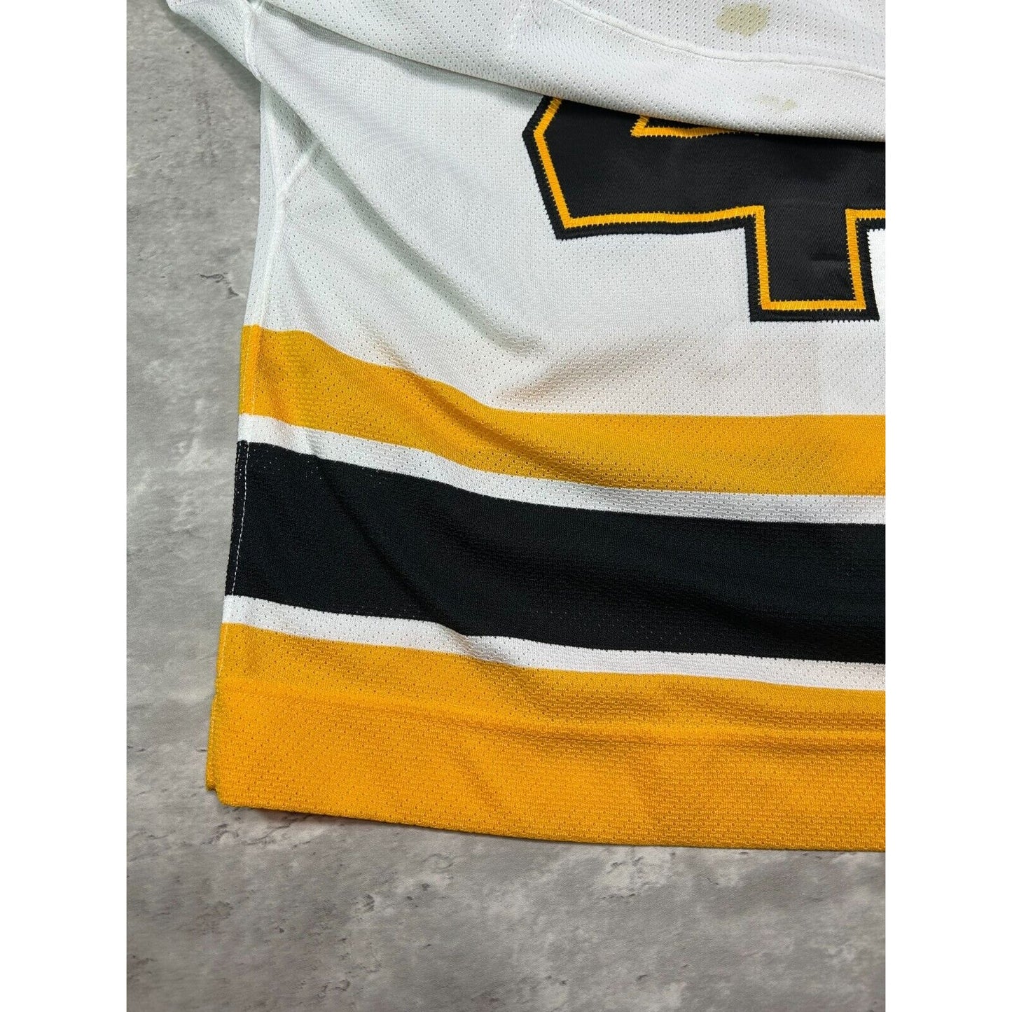 Vintage Andrew Alberts #41 Boston Bruins NHL Reebok On Ice Jersey Size 48 XL