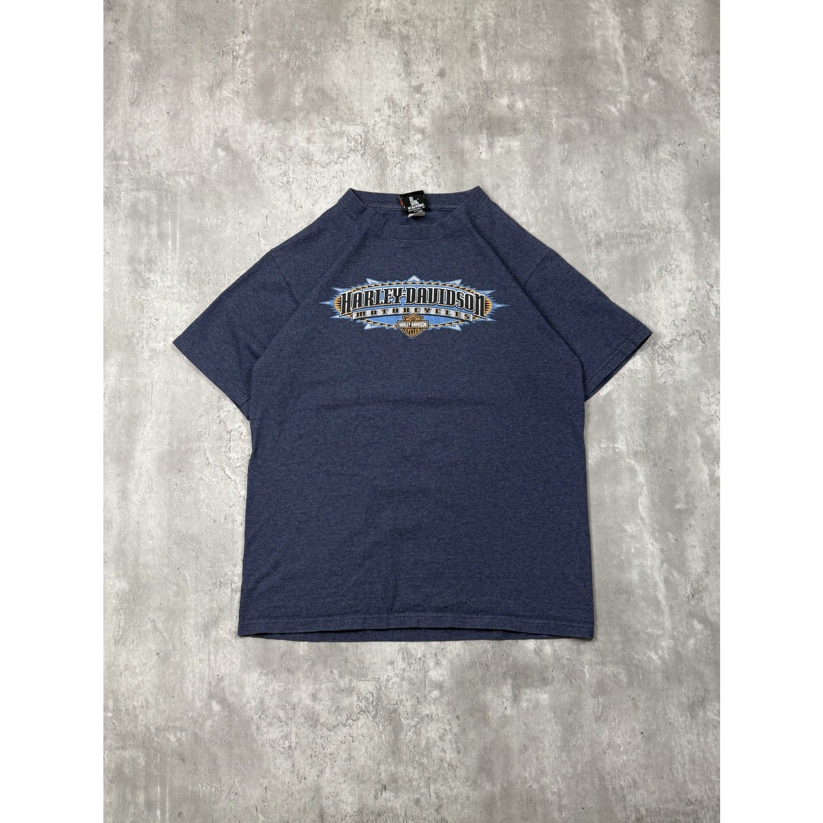 Vintage 2005 Harley Davidson Graphic Spellout T-Shirt Size Medium
